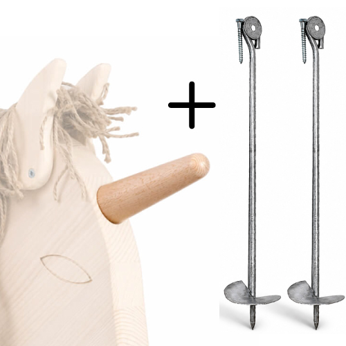 Set Bodenanker + Einhorn