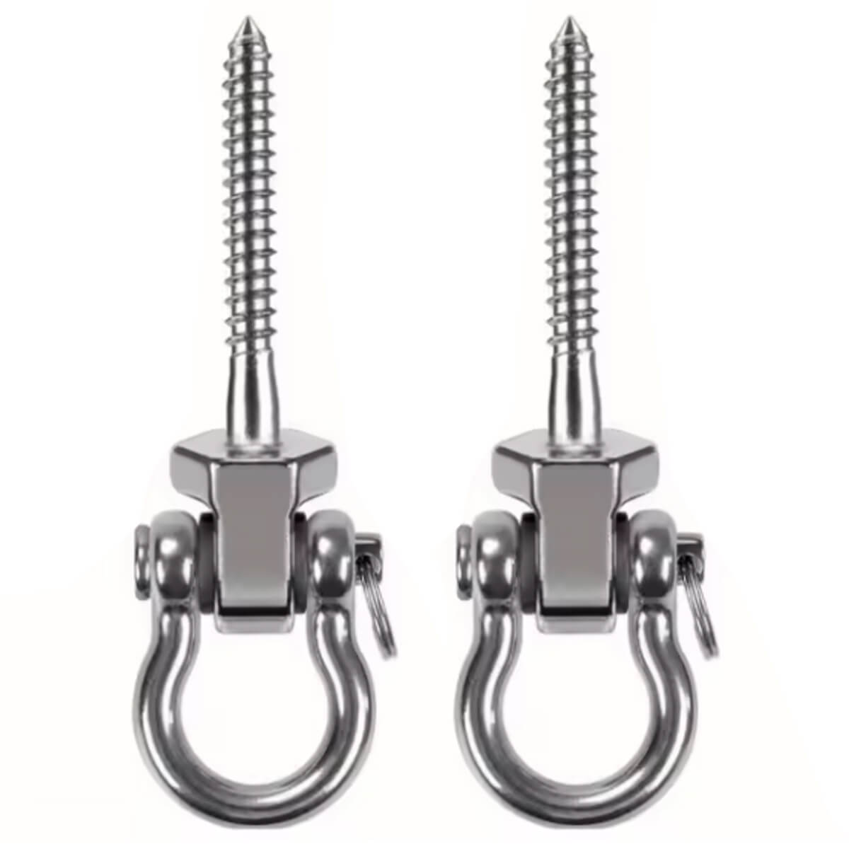 Deckenhaken 2er-Set mit Schäkel
