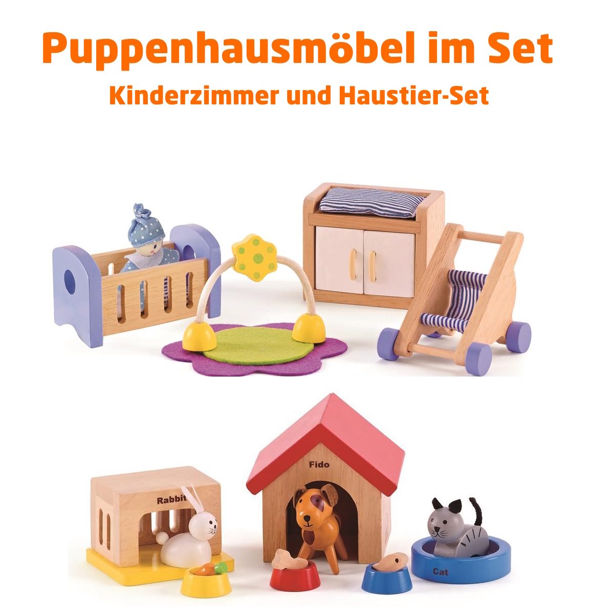 Kinderzimmer + Haustier Set