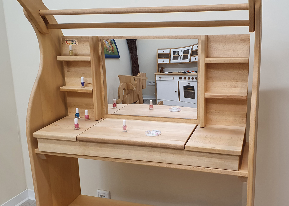 Schminktisch - Natürlich schön! | Holz Spielzeug Peitz