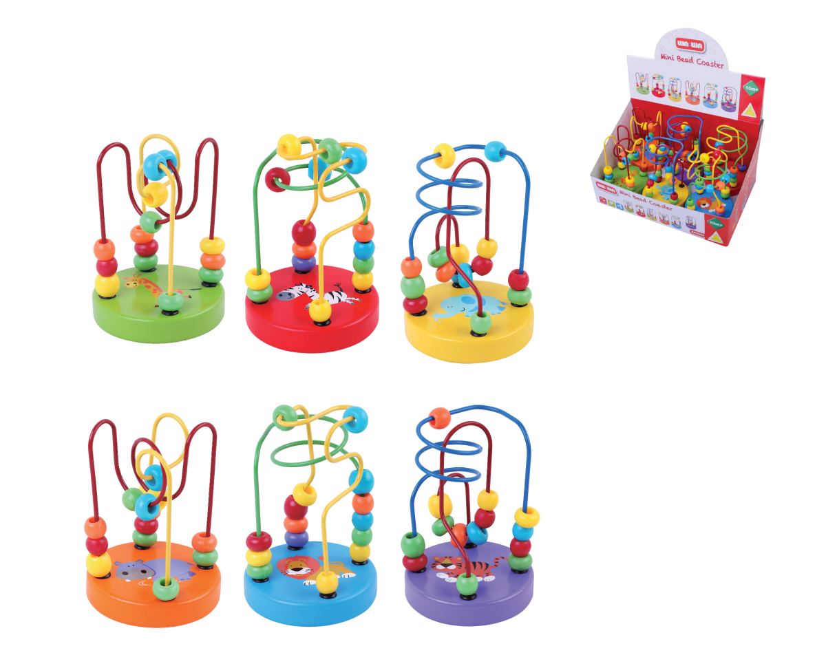 VEDES Großhandel Ware BEE Holz-Lernwürfel Spielzeug Baby 1 Jahr Koordination 