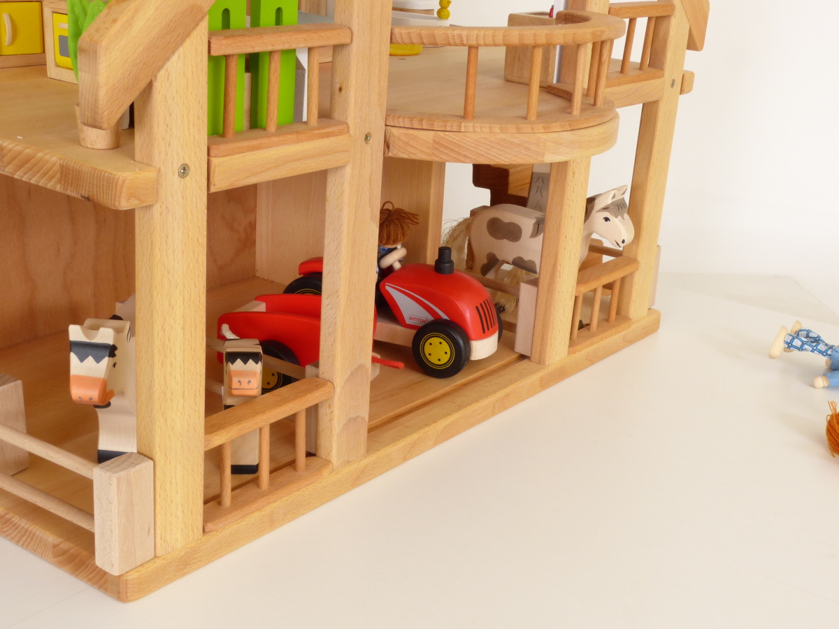 Puppenhaus aus Holz Holz Spielzeug Peitz