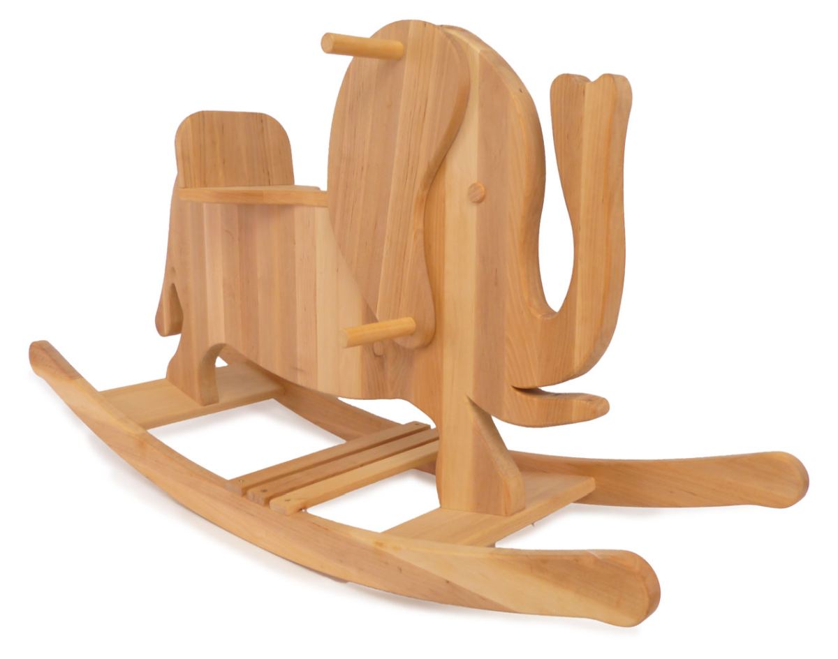 Schaukelelefant! Massivholz Tier! | Holz Spielzeug Peitz Schaukel rund um den Geburtstag 1 Jahr 2 Jahre 3 Jahre Holz