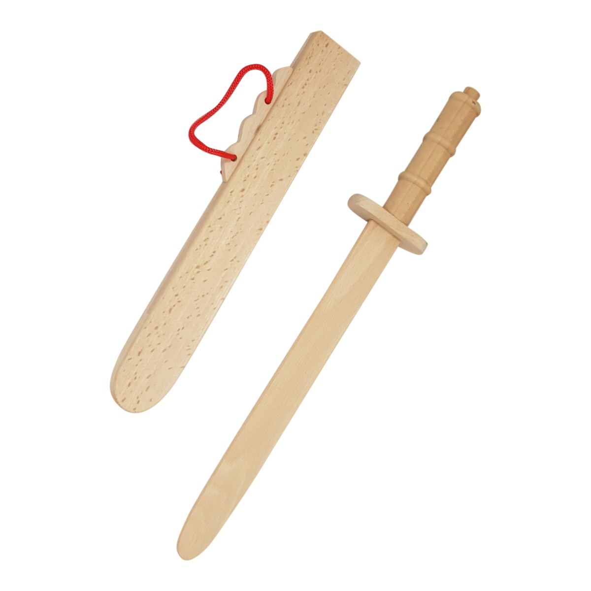 Premium Kinder Holzschwert 60 cm Schwert Echtholz Schwert Holz farbig Spielzeug 