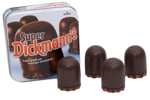 Kinderspielzeug Super-Dickmanns – lecker – als nützliches Spielküchenzubehör oder für den Kaufladen als Kaufladenzubehör