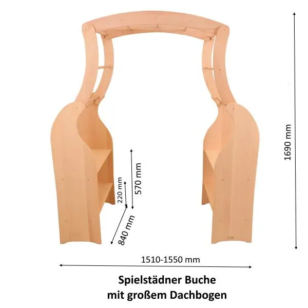 Dachbogen-groß-1026-Buche-Holz-Abmessung Dachbogen-groß-1026-Buche-Holz-Abmessung