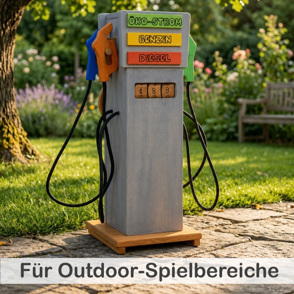 Kinder Tankstelle wetterfest für Outdoor Spielbereiche im Garten