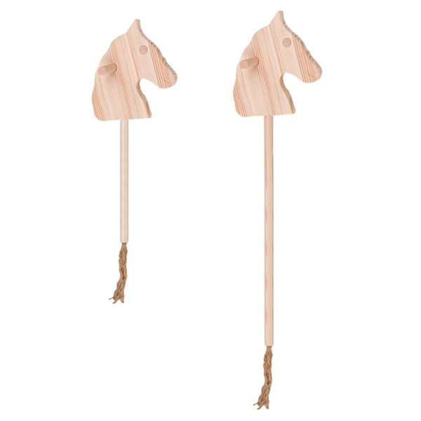 Hobby Horse Pferd - Verschiedene Steckmöglichkeiten für kleine oder große Hobby Horses