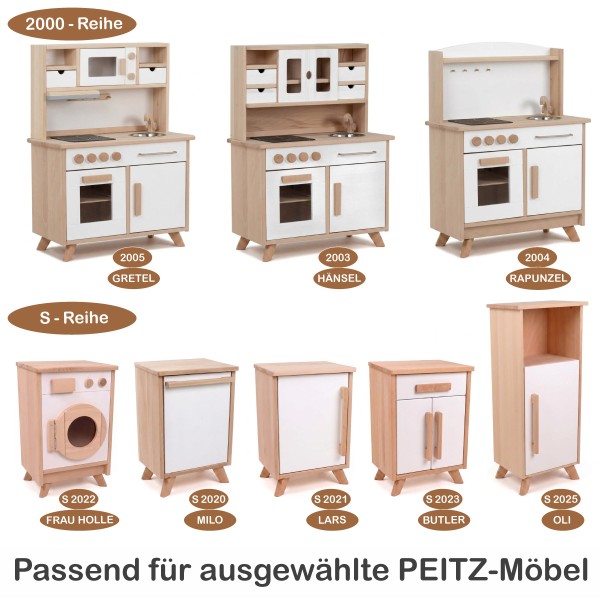 Skandi Füße passend für ausgewählte PEITZ Möbel und Küchenmodule