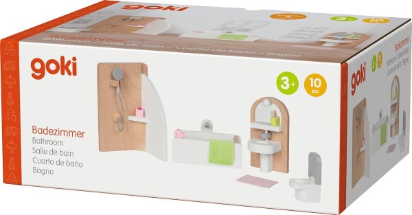 Puppenmöbelset verpackt