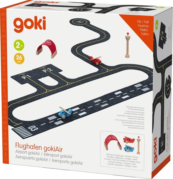 Flughafenset verpackt