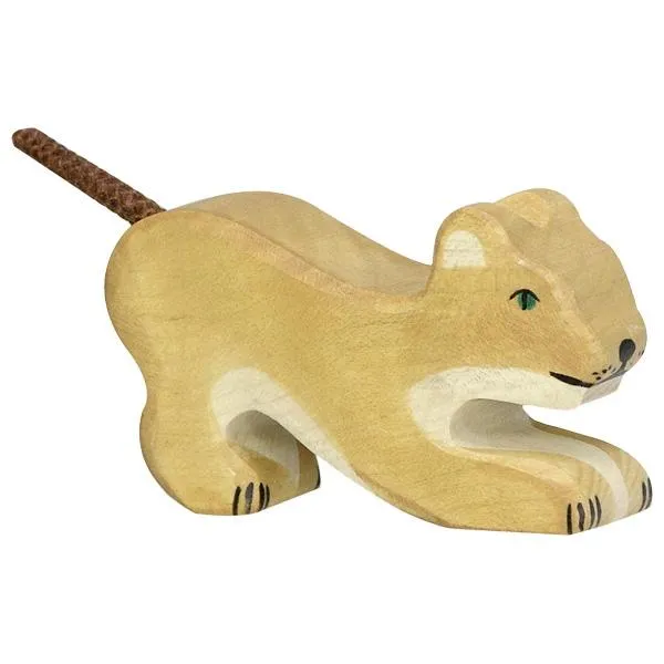 Löwen-Jungtier, Holz-Spielfigur, Geschenk, Kindergeburtstag, Weihnachtsgeschenk Löwen-Jungtier, Holz-Spielfigur, Geschenk, Kindergeburtstag, Weihnachtsgeschenk