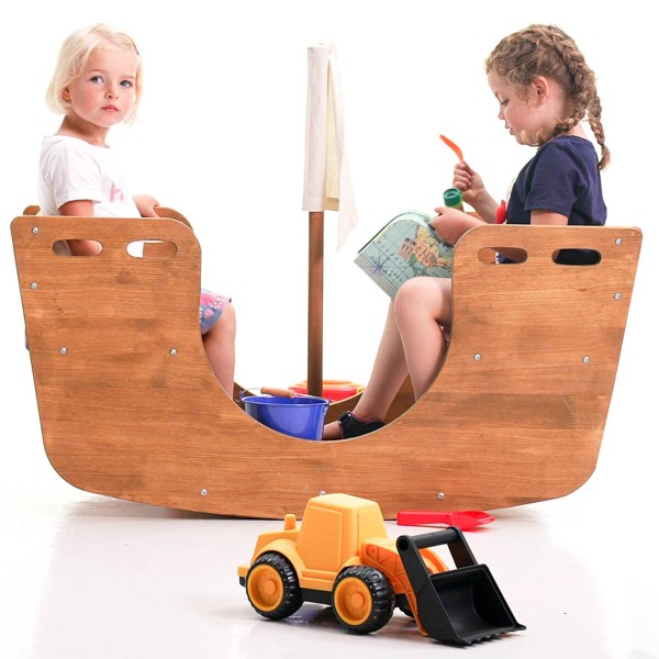 Outdoor-Kindermoebel-Schiffschaukel-Gartenspielzeug