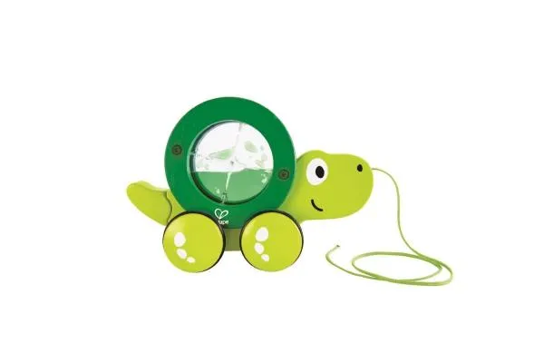 Tito – Bio-Babyspielzeug – Feinmotorik fördern – pädagogisches Spielzeug – Waldorf geeignet – -teilige Nachzieh / Baby-Nachzieh-Tier / Formen begreifen
