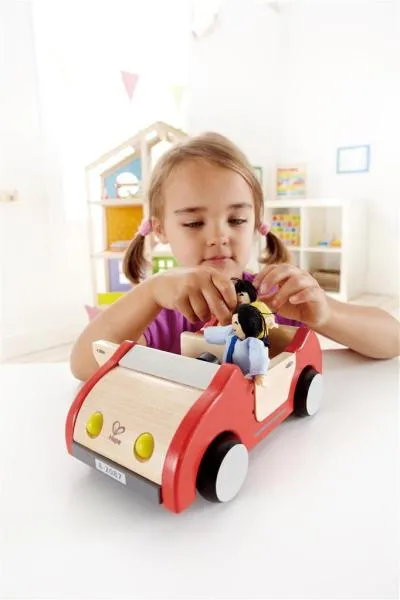 Familienauto | Puppenhausmöbel | Ergänzung für Puppenhaus | E3475