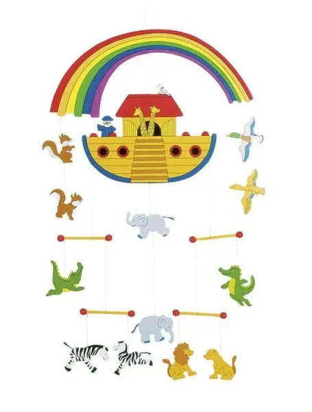 Mobilé Arche - für Tierfreunde ✓ | Motorik-Spielzeug | Lern-Spielsachen 52987