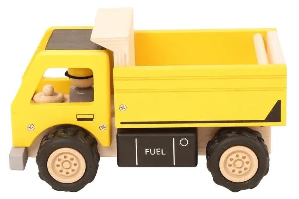 Baustellen-Laster! Kinder-Holz-Kipplaster | Kinder-Holz-Fahrzeug 85706