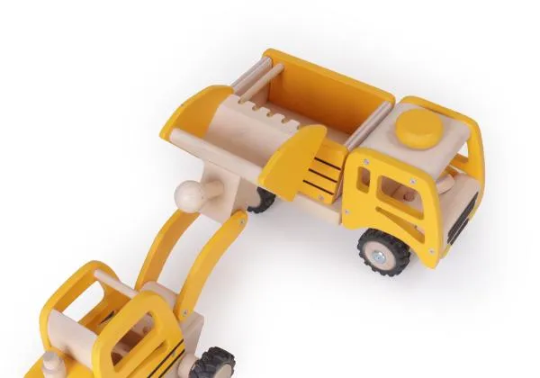 LKW mit Ladfunktion- Holzspielzeug- Kippbar- ökologisch LKW mit Ladfunktion- Holzspielzeug- Kippbar- ökologisch