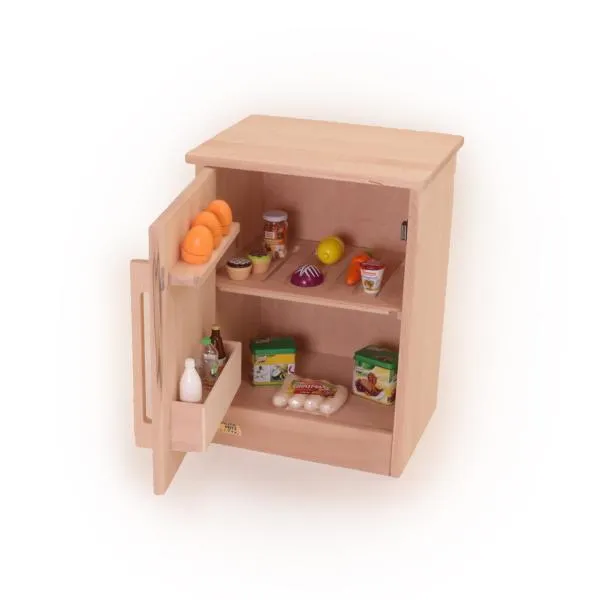 schöne Ergänzung zur Kinder-Spielküche | vielseitiger Kinder-Holz-Kuehlschrank mit Ablagemöglichkeiten | Getränkefach | Ei-Ablage | Kinderkuechen-Kuehlschrank | Spielzeug aus Massivholz | robust, hochwertig und langlebig schöne Ergänzung zur Kinder-Spielküche | vielseitiger Kinder-Holz-Kuehlschrank mit Ablagemöglichkeiten | Getränkefach | Ei-Ablage | Kinderkuechen-Kuehlschrank | Spielzeug aus Massivholz | robust, hochwertig und langlebig