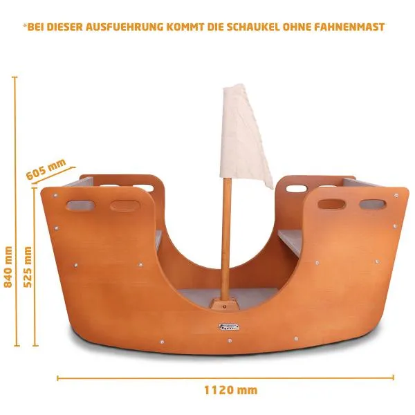 Outdoor-Garten-Kinder-Möbel-Schiffschaukel-Abmessung Outdoor-Garten-Kinder-Möbel-Schiffschaukel-Abmessung