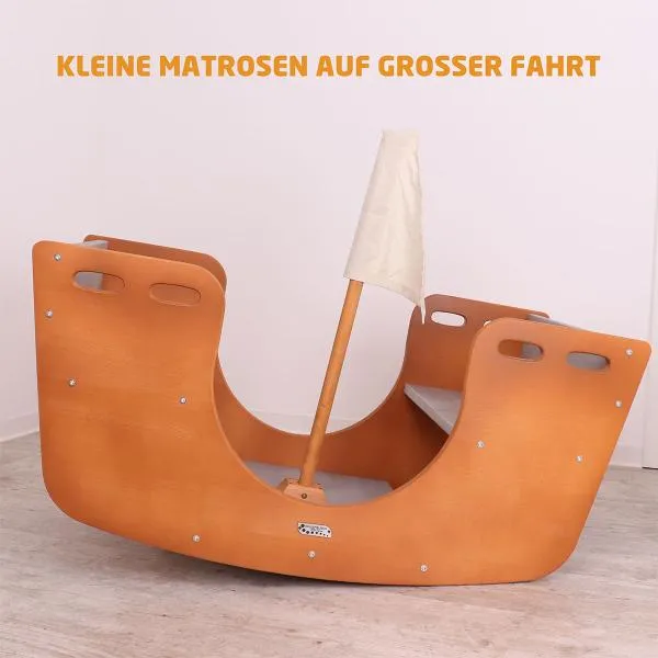 Segelmast inkl. Segel für Schiffschaukel | Aktivspielzeug Segelmast inkl. Segel für Schiffschaukel | Aktivspielzeug