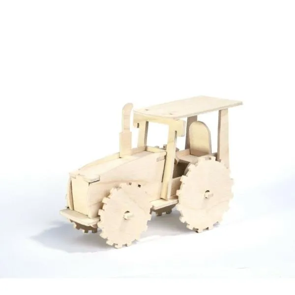 Holzbausatz-Traktor-Traktor-Bastel-Set-diy-PB 851-1