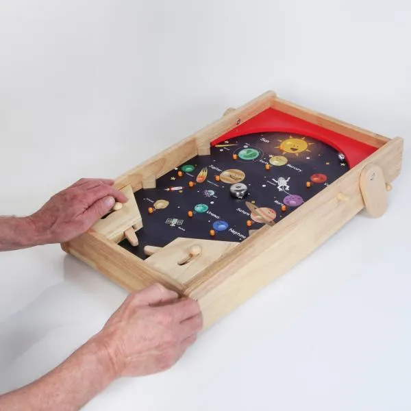 2 in 1 Pinnball-Planet | Fußball-Flipper | Holz-Tischspiel | Gesellschaftsspiel | BA 112383 2 in 1 Pinnball-Planet | Fußball-Flipper | Holz-Tischspiel | Gesellschaftsspiel | BA 112383