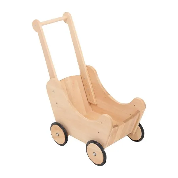 Puppenwagen aus Holz | Lauflernwagen | Gesundes Puppen-Spielzeug 6014