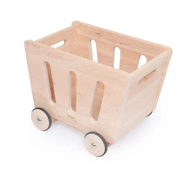 Mini-Wäschekorb | Wäschekorb aus massivem Holz | Holzkiste | Ordnungsbox