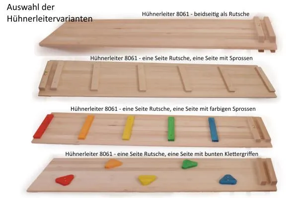 Hühnerleiter-Massivholzbrett-verschiedene-Varianten-unterschiedliche Einsatzmöglichkeiten Hühnerleiter-Massivholzbrett-verschiedene-Varianten-unterschiedliche Einsatzmöglichkeiten