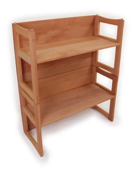 Leeres Holzregal für Kinder Leeres Holzregal für Kinder