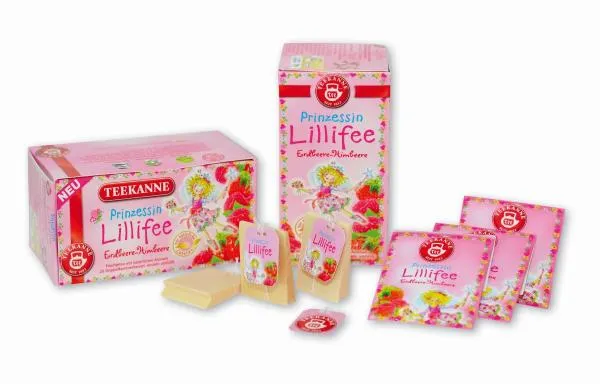 Teekanne Teeset Tee Prinzessin Lilifee – lecker – als nützliches Spielküchenzubehör oder für den Kaufladen als Kaufladenzubehör