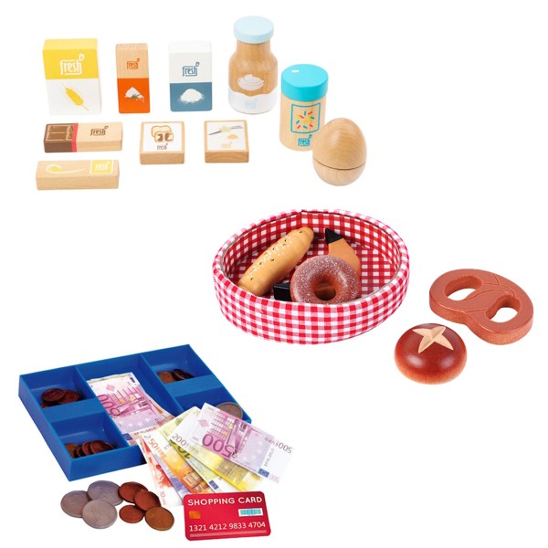 baeckerei-set mit viel zubehoer