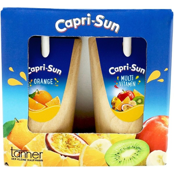 Capri-Sun aus Holz von Tanner - Der kleine Kaufmann Capri-Sun aus Holz von Tanner - Der kleine Kaufmann