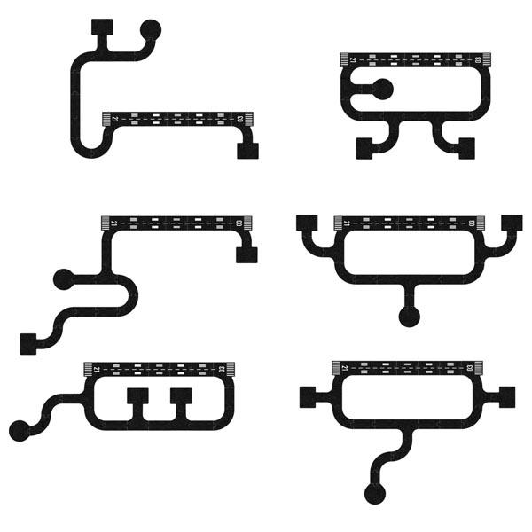 Flexible Filzplatten aus dem Flughafen Spielset – individuell zusammenstellbar Flexible Filzplatten aus dem Flughafen Spielset – individuell zusammenstellbar