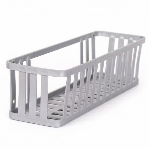 Tür-Körbchen als Getränkehalter für Kinderküche freigestellt – praktisches Zubehör für Spielküchen und Spielzeugschränke