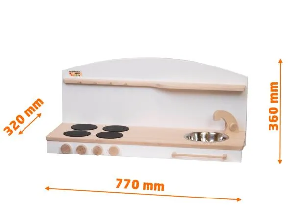 grosse kinder-tischküche, spielkueche, weiss-natur, masse grosse kinder-tischküche, spielkueche, weiss-natur, masse