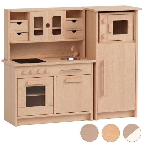 Hänsel Kinderküche Set mit Mikrowelleund Beistellschrank