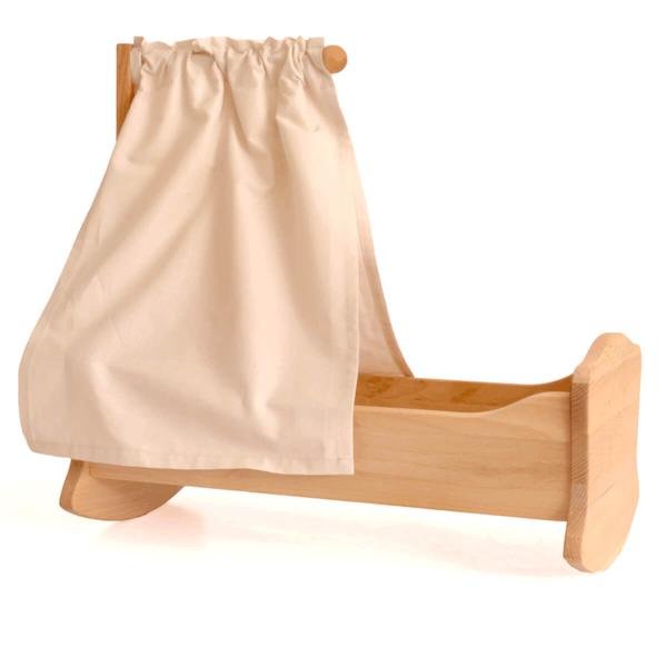 Himmel für Puppenwiege | beige | Himmelbett-Bezug | Puppenbett zubehör Himmel für Puppenwiege | beige | Himmelbett-Bezug | Puppenbett zubehör