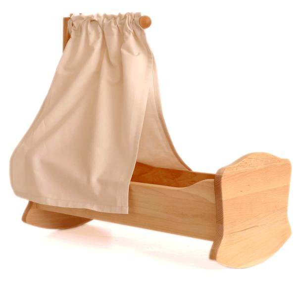 Himmel für Puppenwiege | beige | Himmelbett-Bezug | Puppenbett zubehör Himmel für Puppenwiege | beige | Himmelbett-Bezug | Puppenbett zubehör