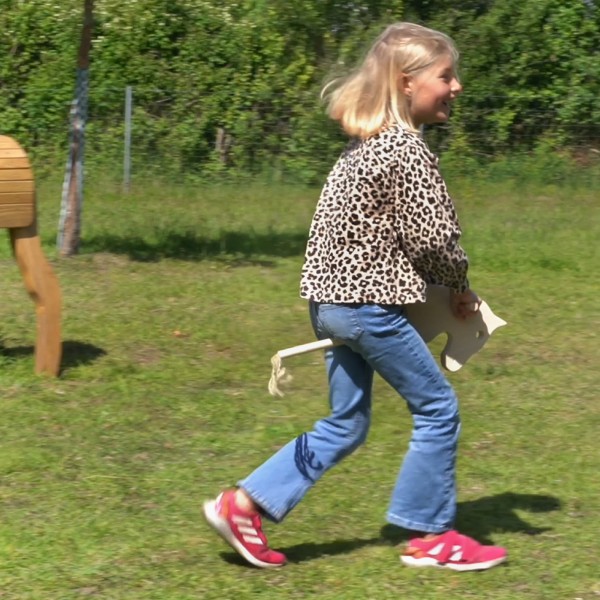 Hobby-horse Steckenpferd aus hochwertigem Holz für Outdoor Reitaktivitäten Hobby-horse Steckenpferd aus hochwertigem Holz für Outdoor Reitaktivitäten