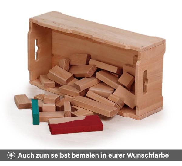 Bauklötze auch zum selbst bemalen Bauklötze auch zum selbst bemalen