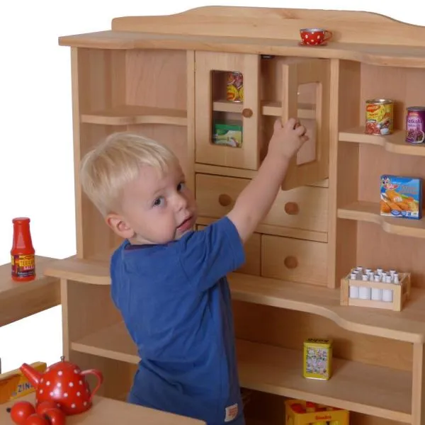 hochwertiges Kinder-Natur-Spielzeug! Kaufladen aus Bio-Massivholz! Kleinkind-Spielzeug! Öko-Kinder-Kaufmannsladen nachhaltig