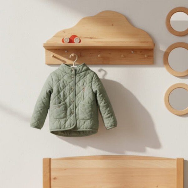 Kinder Sitzbank mit Garderobe