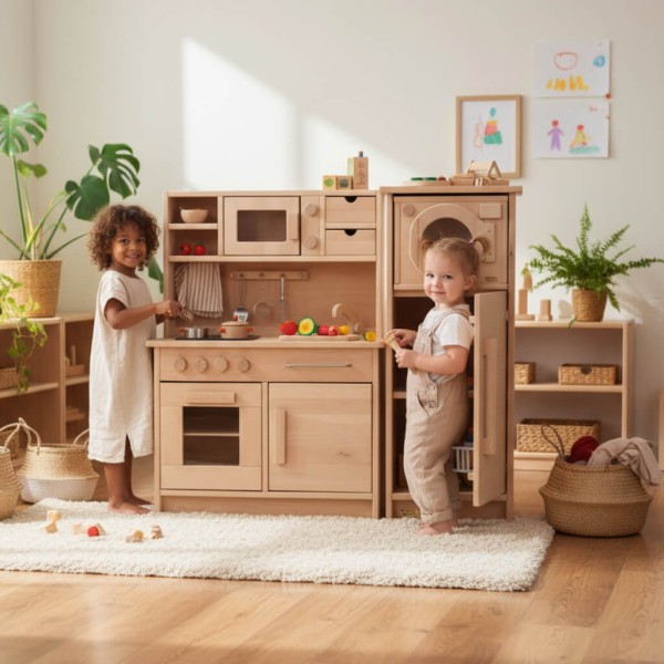 Kinderküche Gretel Set aus Buchenholz Kinderküche Gretel Set aus Buchenholz