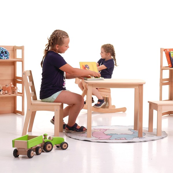 Kindetisch Stuhl Set aus Massivholz Kindetisch Stuhl Set aus Massivholz