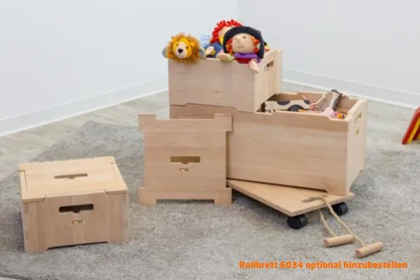 Stapel-Ordnungsbox im Set | verschiedene Größen möglich | Kinderzimmermöbel