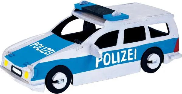 laubsaegevorlage polizeiauto zum aussaegen