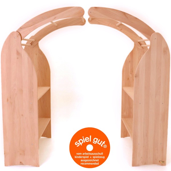 Spielständer Mia für Kleinkinder aus Massivholz