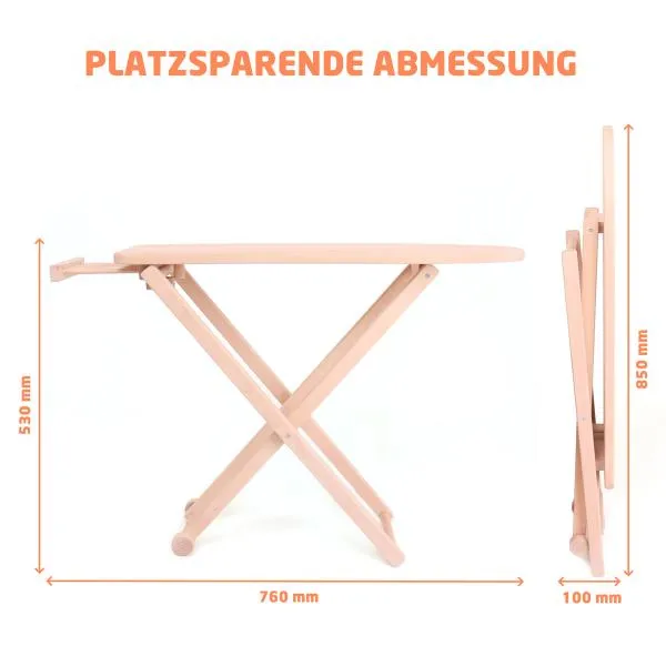 Kinder-Bügelbrett mit Bügeleisen | Plättbrett | Puppen-Zubehör 5009 Kinder-Bügelbrett mit Bügeleisen | Plättbrett | Puppen-Zubehör 5009